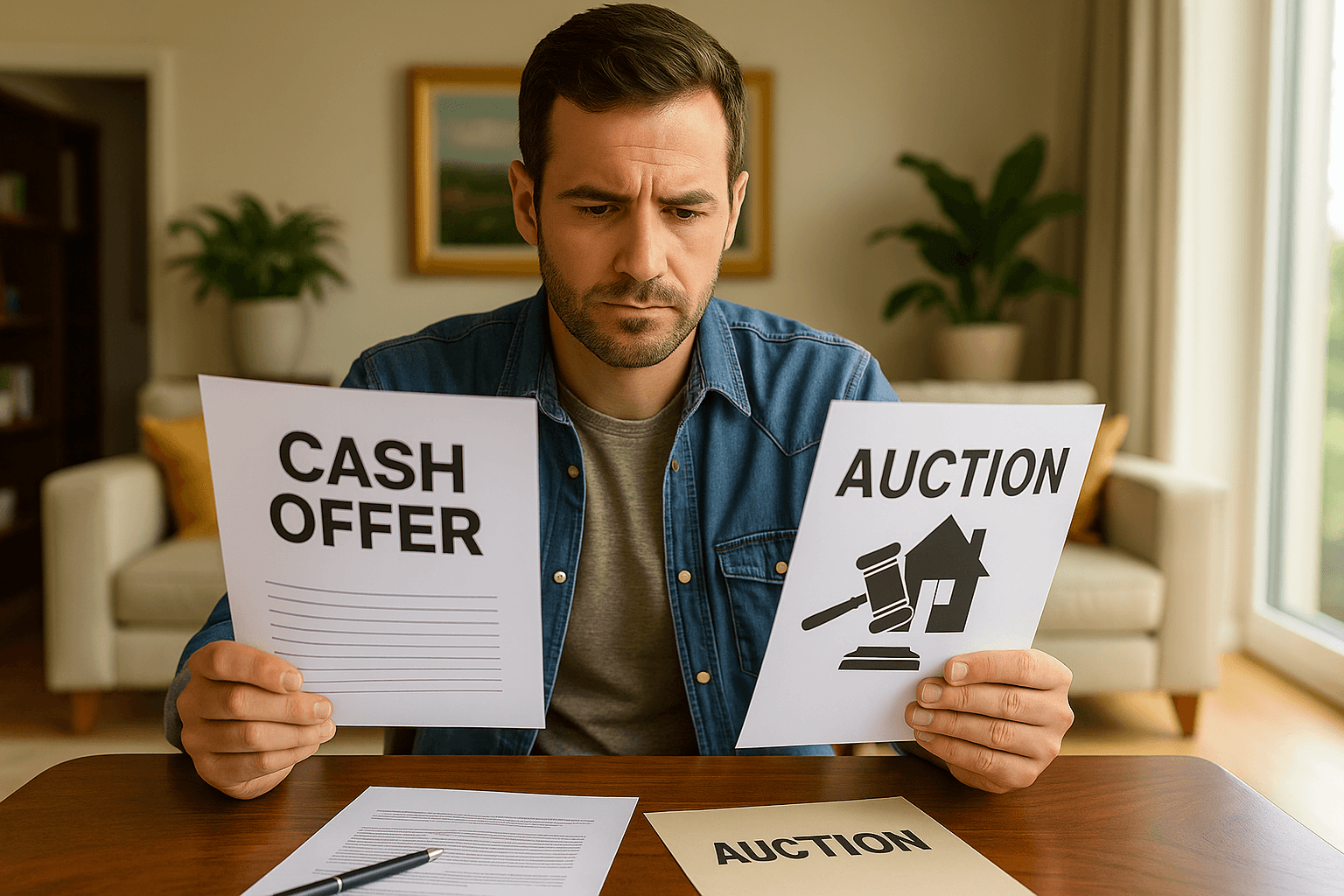 Companies That Buy Houses Cash in Dallas vs Auctions
