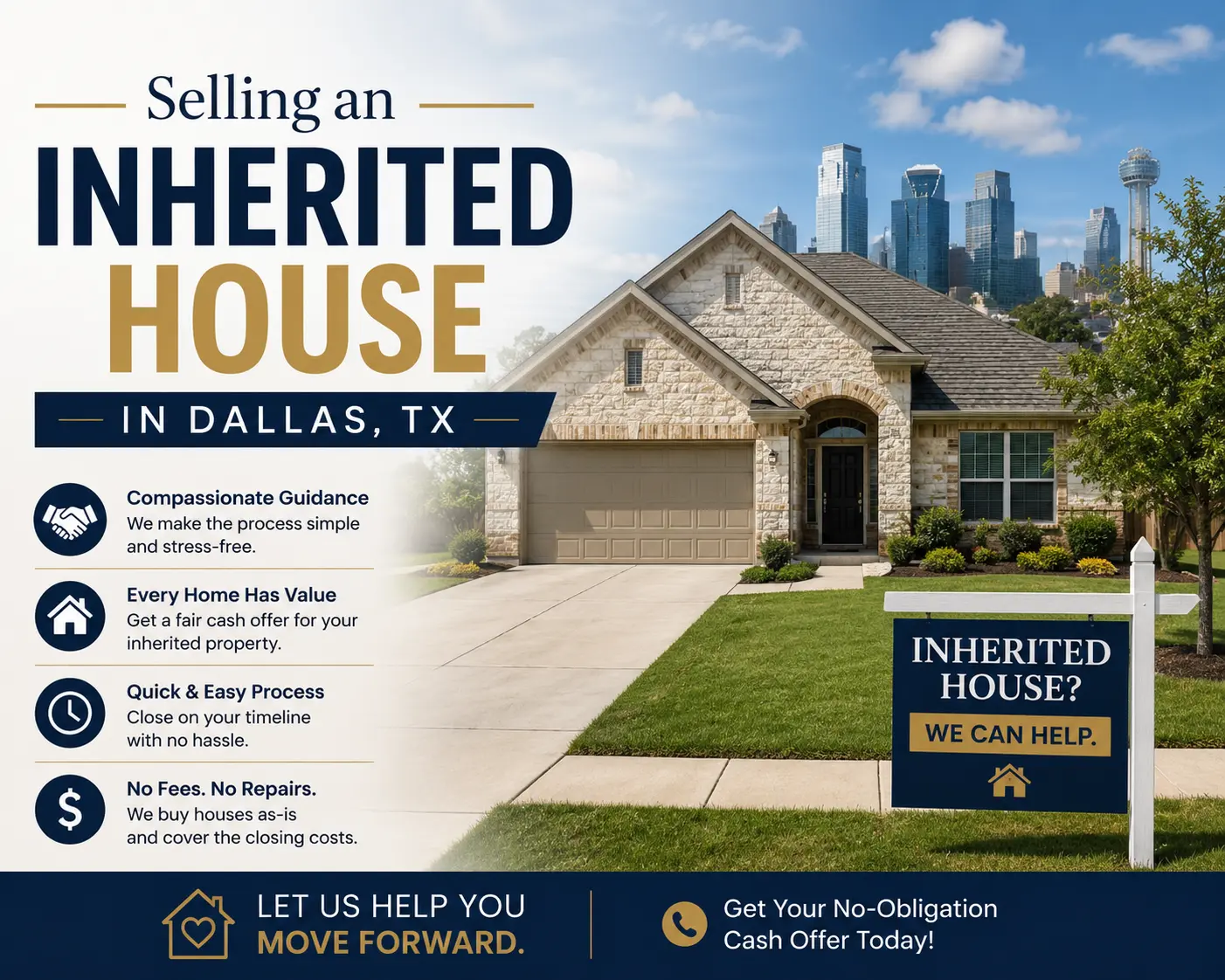 Selling an Inherited House in Dallas, TX: What to Do First (Probate, Taxes & Cash Options)