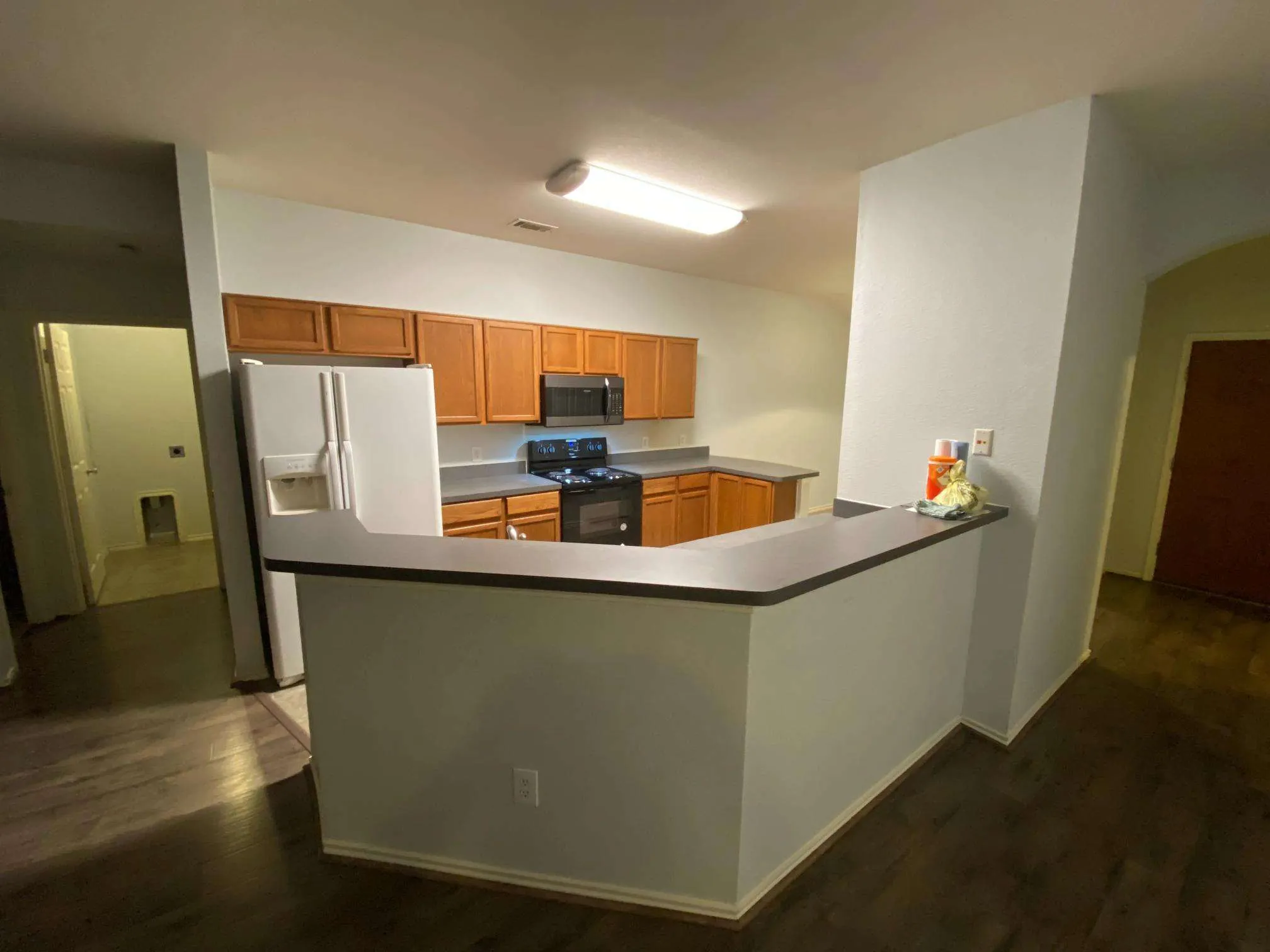 Home interior representing an inherited property, showcasing a clean and comfortable space ready for potential buyers.