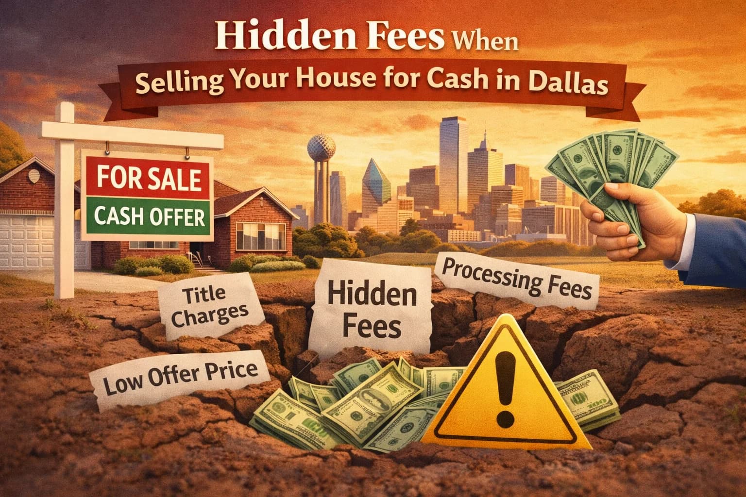 Hidden Fees When Selling Your House for Cash in Dallas