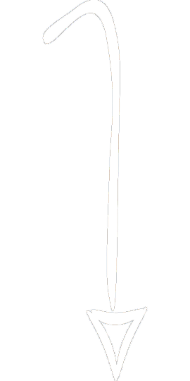 white arrow